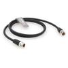 SZRMCC 12G HD SDI Video Cable BNC to BNC Male 4K Coaxial Cable LV-61S 75 ohm for ARRI RED Camera Monitor Blackmagic HyperDeck (Black,1m) view 2