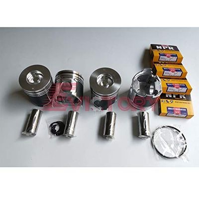 for YANMAR 4D106-1FA S4D106E S4D106 Piston and Ring and Full Gasket kit
