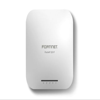 Fortinet FortiAP 23JF | 2x2 Wi-Fi 6 (802.11ax), Indoor Wallplate Access Point - Tri Radio, Internal Antenna, 4 x GE RJ45 Ports (FAP-23JF-A)
