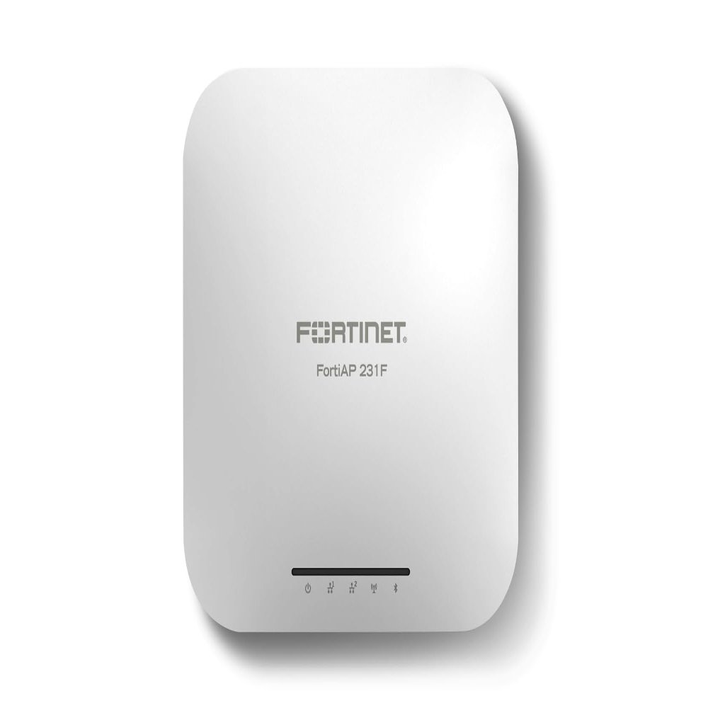 Fortinet FortiAP 23JF | 2x2 Wi-Fi 6 (802.11ax), Indoor Wallplate Access Point - Tri Radio, Internal Antenna, 4 x GE RJ45 Ports (FAP-23JF-A)