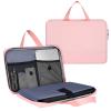 17-17.3 Inch Laptop Briefcase for Women Ladies Bag with Organizer for New HP Envy 17.3, Dell Inspiron 17/Dell G3 G7 17.3, Lenovo Ideapad 330 L340 17.3, TUF 17.3, MSI GS75 GL75 GF75 17.3" Case, Pink view 1