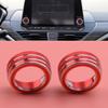 beler 1Set CD Audio Switch Knob Rings Covers Trims Fit for Nissan Teana Altima 2019-2020 view 2