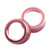 beler 1Set CD Audio Switch Knob Rings Covers Trims Fit for Nissan Teana Altima 2019-2020 view 3