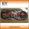 for YANMAR 4D106 S4D106E S4D106 Overhaul kit Water Pump Piston Gasket Bearing Liner view 2