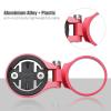 EVTSCAN Bike Computer Mount, Aluminium Alloy Odometer Extension Handlebar Stem Mount for Bike Accessory (for Garmin-Red) view 3