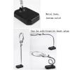 Magnifier Desktop Desk Lamp 2 LED Lights, Reading Desktop Primary Mirror 10X Auxiliary Mirror 20X for Hobby Crafts Inspection Reading Books Magazines Newspapers Model Building Sol view 3