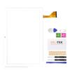 10.1 Inch 2.5D Touch Screen for DUODUOGO G10 4G LTE Tablet PC capacitive Touch Screen Panel Repair and Replacement Parts (White) view 1
