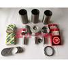 for YANMAR 3TN100L 3TN100 Rebuild Overhaul kit Piston Ring Liner Head Gasket Bearing + 6pcs Valve Guide seat +1pc Connecting Rod view 1