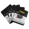 Gaming Finger Cover 5 Pairs Silver Fiber Breathable Black Red view 1
