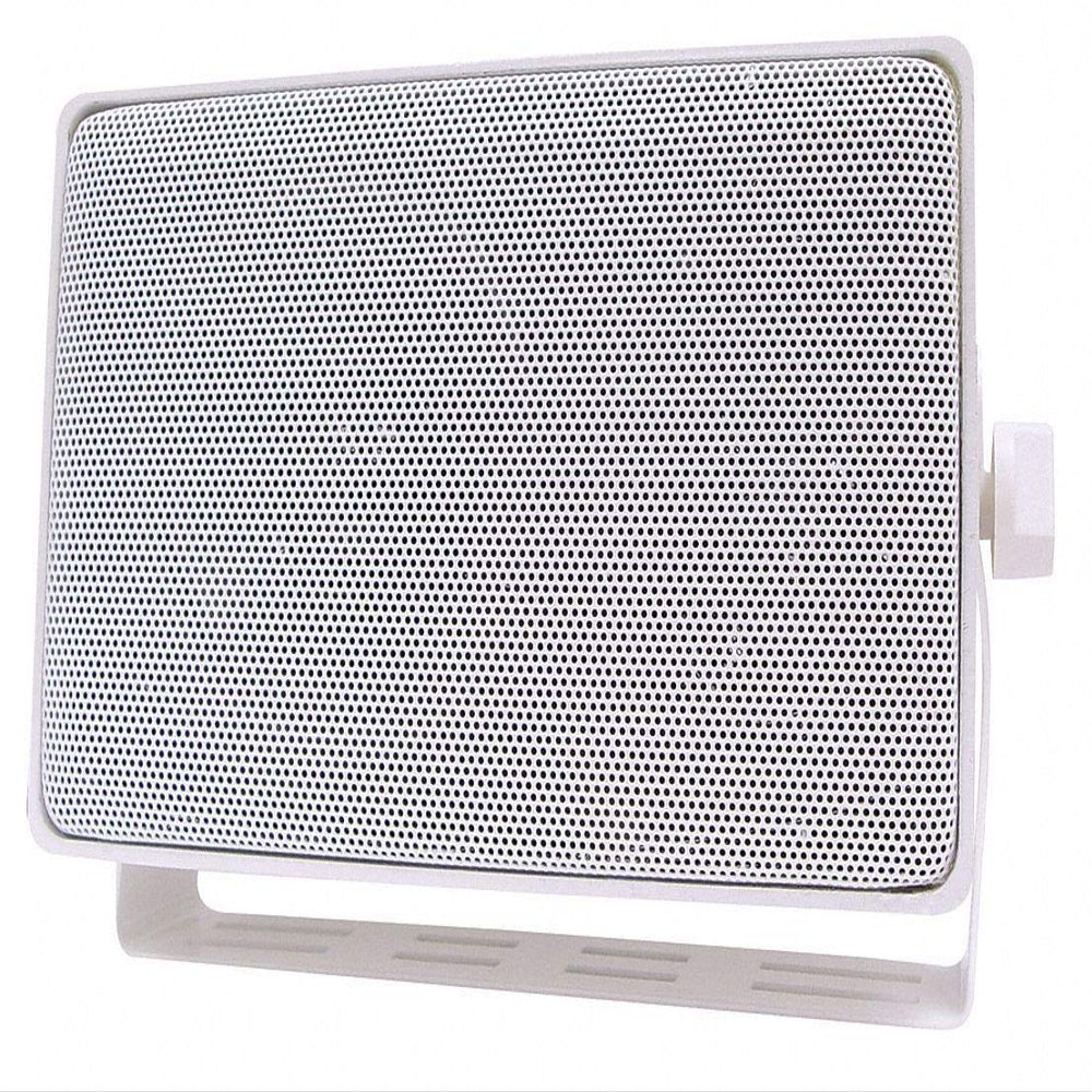 Speco Technologies 3-Way Indoor/Outdoor Speaker, 4 In, White - DMS3TSW