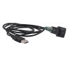 FANGSHUILIN DIY Car USB Adapter Audio USB Cable Switch Fit for Volkswagen Fit for VW Golf MK5 MK6 VI 5 6 Jetta CC Tiguan Passat B6 view 3