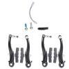 Alomejor 1Pair/2 Pairs Brakes Set with Lock Screws Universal Brakes Mountain Replacement for Most (2 Pairs) view 1