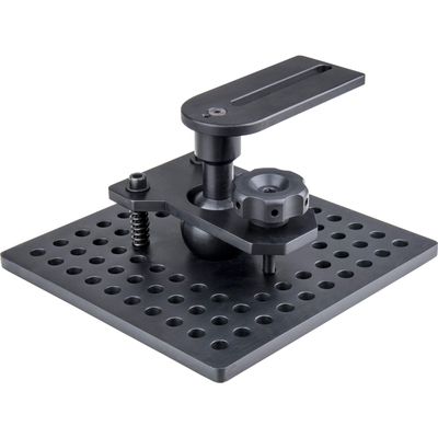 Kupo Universal Camera Ball Leveling Head with 55mm Ball and 8" x 8" Cheese Plate, Supporting up to 75lbs for Professional Camera Rigging (KG087811)