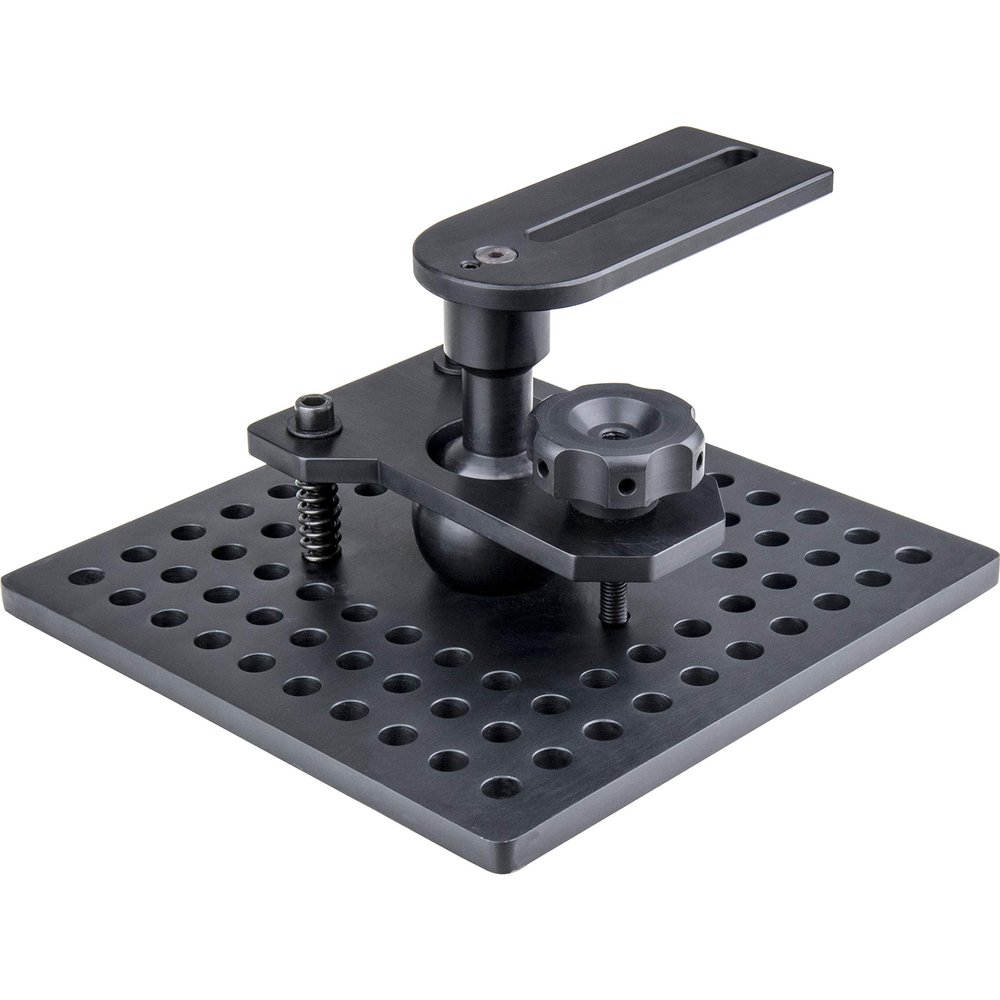 Kupo Universal Camera Ball Leveling Head with 55mm Ball and 8" x 8" Cheese Plate, Supporting up to 75lbs for Professional Camera Rigging (KG087811)