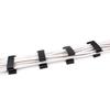 ENVISIONED Black Multipurpose 3M Adhesive Cable Clips Bundled with 1/2" x 8" Black Cable Ties view 4