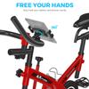 KDD Spin Bike Tablet Holder Mount, Phone iPad Holder Stand Exercise Bike Handlebar Mount for Stationary Bicycle, Treadmill, Microphone Stand, Fit for iPad Pro 12.9, Galaxy Tabs, iPhone(4.7-13) view 2