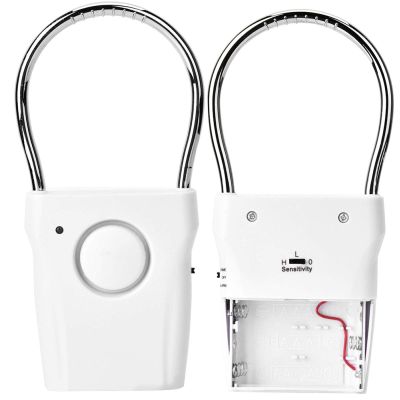 Door Handle Alarm Antitheft Door Alarm 120dB Touch Sensor Antitheft Vibration Window Burglar Alert Home Security