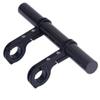 ESUPPORT Bike Handlebar Extender Extension Double Bracket for Holding Bicycle Speedometer GPS Phone Mount Holder Carbon Fiber view 1