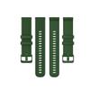 Huwokxix Watch Strap compatible with Garmin Vivoactive 4S,Adjustable Silicone Sports Strap Replacement Band for Garmin Vivoactive 3S Smart Watch view 3