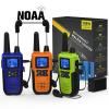Topsung Walkie Talkies Long Range for Adults Rechargeable with Earpiece NOAA Weather Alert, Multi-purpose 2 Way Radio 3 Pack for Team Work Senior Care Kid Adventure Family Camping Hiking Skiing Cruise view 1