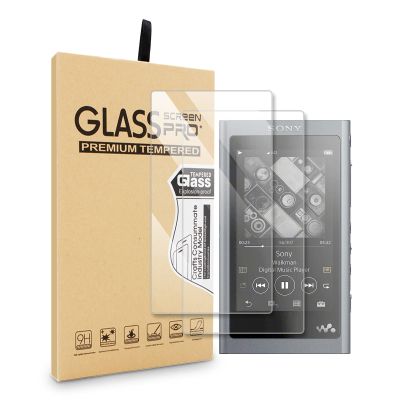 2pcs for Sony A55 Tempered Glass, 9H Ultra Clear Protective Tempered Glass Film Screen Protector for Sony Walkman NW-A50 NW-A55HN A56HN A57HN A50 A55 A56 A57 (Pack of 2)