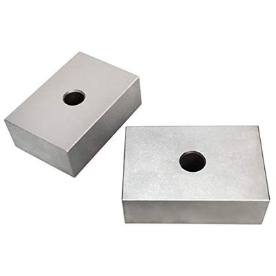 MH GLOBAL 1 Pair 1-2-3 Metal Blocks with ONE Holes 2 PC
