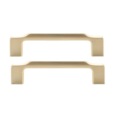 Panduo 2 Pieces Cabinet Handles Drawer Kitchen Cupboard Handles Pull Kitchen Cupboard Door Wardrobe Hardware Furniture DIY Tools Handles (Color : A, Size : Hole Distance 96mm)