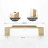 Panduo 2 Pieces Cabinet Handles Drawer Kitchen Cupboard Handles Pull Kitchen Cupboard Door Wardrobe Hardware Furniture DIY Tools Handles (Color : A, Size : Hole Distance 96mm) view 2