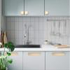 Panduo 2X Kitchen Cupboard Door Handles Chest of Drawers Golden Cabinet Pulls T Bar Cabinet Handles Kitchen Handles Drawer Pulls Hardware Parts (Color : Copper, Size : Length 150mm) view 4