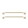 Panduo 2 Pieces Cabinet Handles Drawer Kitchen Cupboard Handles Pull Kitchen Cupboard Door Wardrobe Hardware Furniture DIY Tools Handles (Color : A, Size : Hole Distance 320mm) view 1
