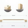 Panduo 2 Pieces Cabinet Handles Drawer Kitchen Cupboard Handles Pull Kitchen Cupboard Door Wardrobe Hardware Furniture DIY Tools Handles (Color : A, Size : Hole Distance 320mm) view 2