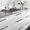 Panduo Drawer Handle Kitchen Handles and Pulls Bedside Cabinet Pulls Cupboard Door Knobs Brass Modern Style Bathroom Handles and Knobs (Size : Hole Distance 128mm) view 4