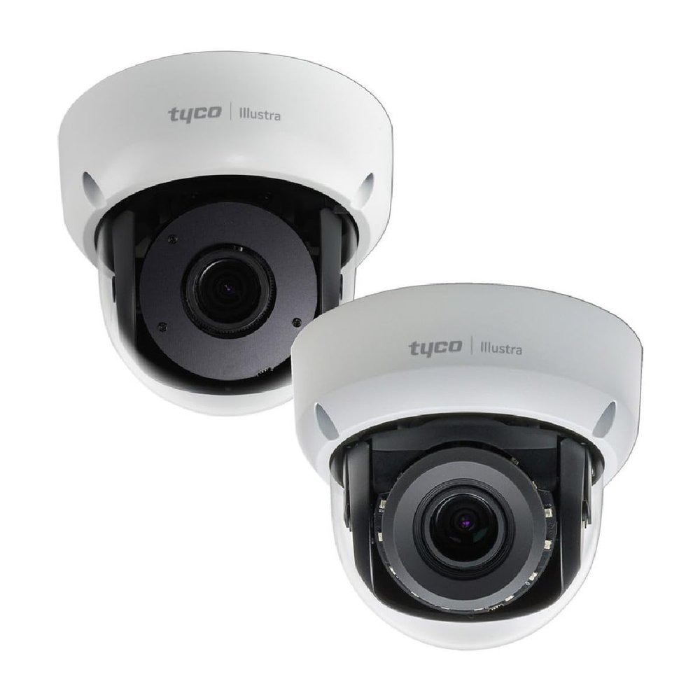 American Dynamics IFS03D1ICWTT Illustra Flex 3MP IR WDR Mini-Dome Network Camera with 2.8 to 12 MM Lens, RJ45 Connection