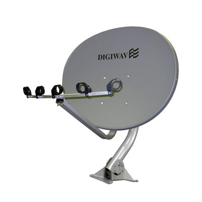 Digiwave 36 inch Elliptical Satellite Dish, Gray, AMDWD85TE