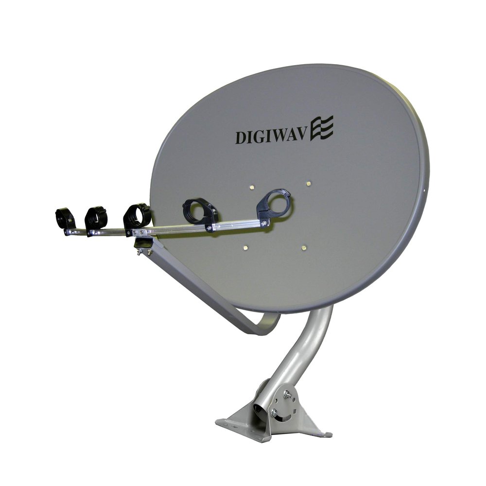 Digiwave 36 inch Elliptical Satellite Dish, Gray, AMDWD85TE
