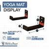 StoreYourBoard Yoga Mat Storage Rack, X-Large, Foam Roller Wall Hooks, 3 Exercise Mats, Fitness Gear Organizer (Large) view 4