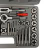 MH GLOBAL 4-1/2 inch HSS Tap & Die Set NC NF NPT 40 Pc view 2
