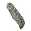 CIVIVI Appalachian Drifter Slip Joint Folding Knife, Non-Locking Pocket Knife with 2.96 inch Black Hand Rubbed Damascus Blade, Good for Camping Hunting EDC C2015DS-3 view 4
