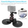PellKing Magnet Camera Mount for GoPro 13/Insta360 X5/X4/X3,Heavy-Duty Metal Car Magnetic Camera Mount with 360 Degree Rotation Ball Head for Car,Compatible with GoPro Hero 13 12 11 Black 8/7/6/5,Etc view 2