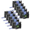 GREENCYCLE 10 Pack Compatible for TZe-541 TZe541 TZ541 TZ-541 AZE Tape 18mm 0.7 Inch 3/4" Black on Blue Laminated Label Tape for PTD400, PTD400AD, PTD450, PTD600, PTP700, PTP710BT view 1