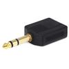 3-Port 1/4" Audio Audio Splitter, Black - 7221 view 1