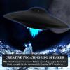RUIXINDA Magnetic Levitating Bluetooth Speaker, Levitating UFO Speakers with LED Lights, 360 Degree Rotation,Wireless Floating Speakers for Home Office Decor Cool Tech Gadgets,Creative Gifts view 2