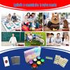 Recordable Buttons, Dog Training and Communication Buttons, Pack of 6, 30 Seconds Recording, 30 Scene 15 Custom Stickers, 6 Pairs Non-Slip Stickers, Sound Quality is Clearly (Batteries Included) view 4