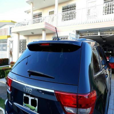 7" inch Short Rubber Black Stubby Rod Antenna Mast Radio AM/FM for Jeep Grand Cherokee 2011-2013
