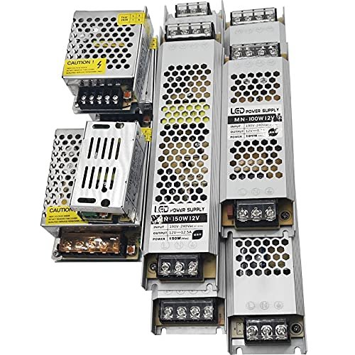 General-Purpose Regulated Switching Power Supply Ultra Thin LED Power Supply DC 12V 24V Lighting Transformers 60W 120W 180W 240W 360W AC190-240V Driver for LED Strips (Current : 36W, Voltage : 12V)