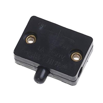 General-Purpose Regulated Switching Power Supply Wardrobe Light Switch Door Touch Switch Automatic Lighting for Bedside Table Wine Cabinet Cupboard Door Control (Color : Black)