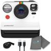 Polaroid Cameras Gen 2 Now I-Type Instant Film Camera, Film Photography, Print Instant Photo, Great As A Gift, Bundle with a Lens Cleaning Cloth view 1