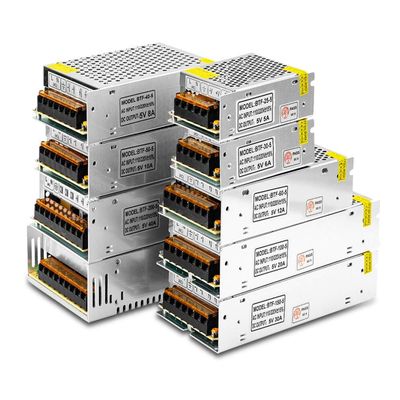 General-Purpose Regulated Switching Power Supply DC5V 2A 3A 4A 5A 8A 10A 12A 20A 30A 40A 60A Switch LED Power Supply Transformers Adapter WS2812B WS2801 SK6812 SK9822 LED Strip (Color : 8A)