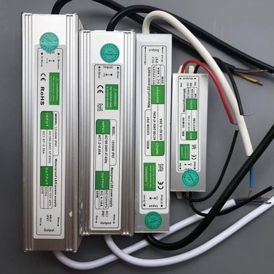 AC 110V 220V to DC 12V 24V Waterproof LED Driver 10W 20W 30W 50W 60W 100W 150W IP67 LED Power Adapter Supply for Outdoor Use (Color : DC 24V, Current : 50W)