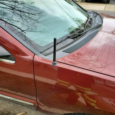 7" inch Short Rubber Black Stubby Rod Car Antenna Replacement Mast Radio AM/FM for Jeep Grand Cherokee 2005-2010
